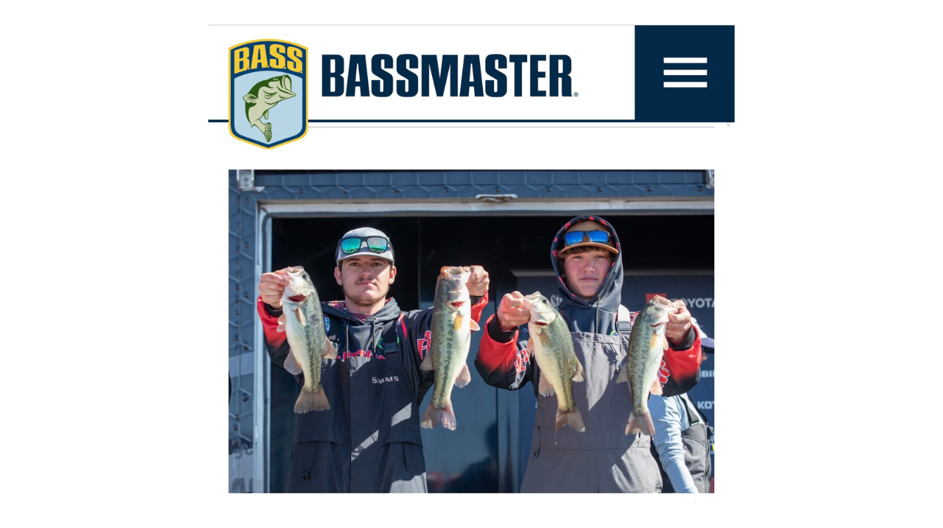 Two Local Youth Anglers Qualify for Bassmaster High School National Championship