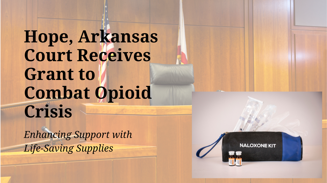 ADMINISTRATIVE OFFICE OF THE COURTS TO PRESENT FUNDING AWARD AND NALOXONE TO THE EIGHTH NORTH JUDICIAL CIRCUIT ADULT DRUG COURT