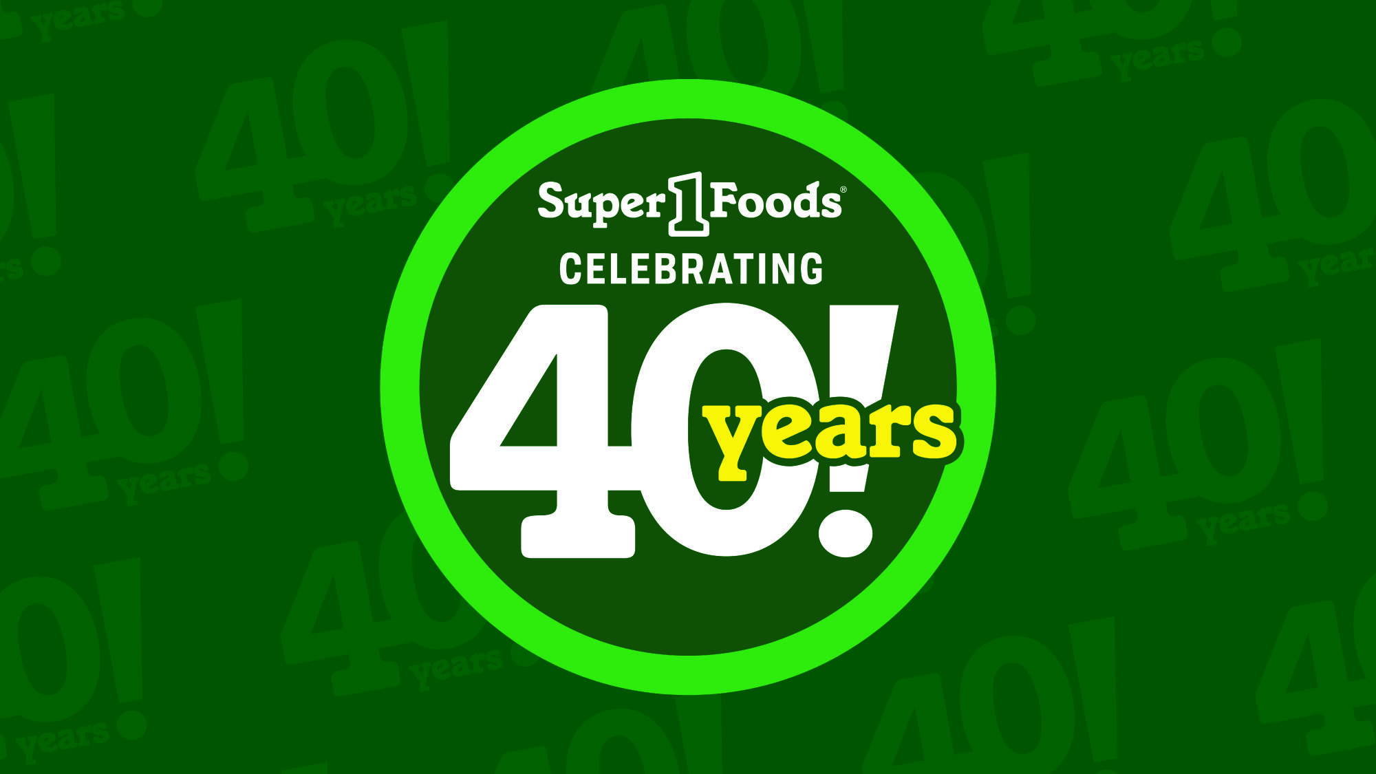 Brookshire Grocery Co. Celebrates Super 1 Foods 40th Anniversary