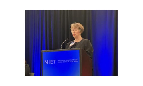 Dr. Narlesky Serves on Panel, Speaks to Arkansas Rural Education Network