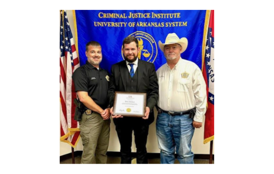 Deputy Eric Garner Completes Six-Month Crime Scene Technician Course at Arkansas Criminal Justice Institute