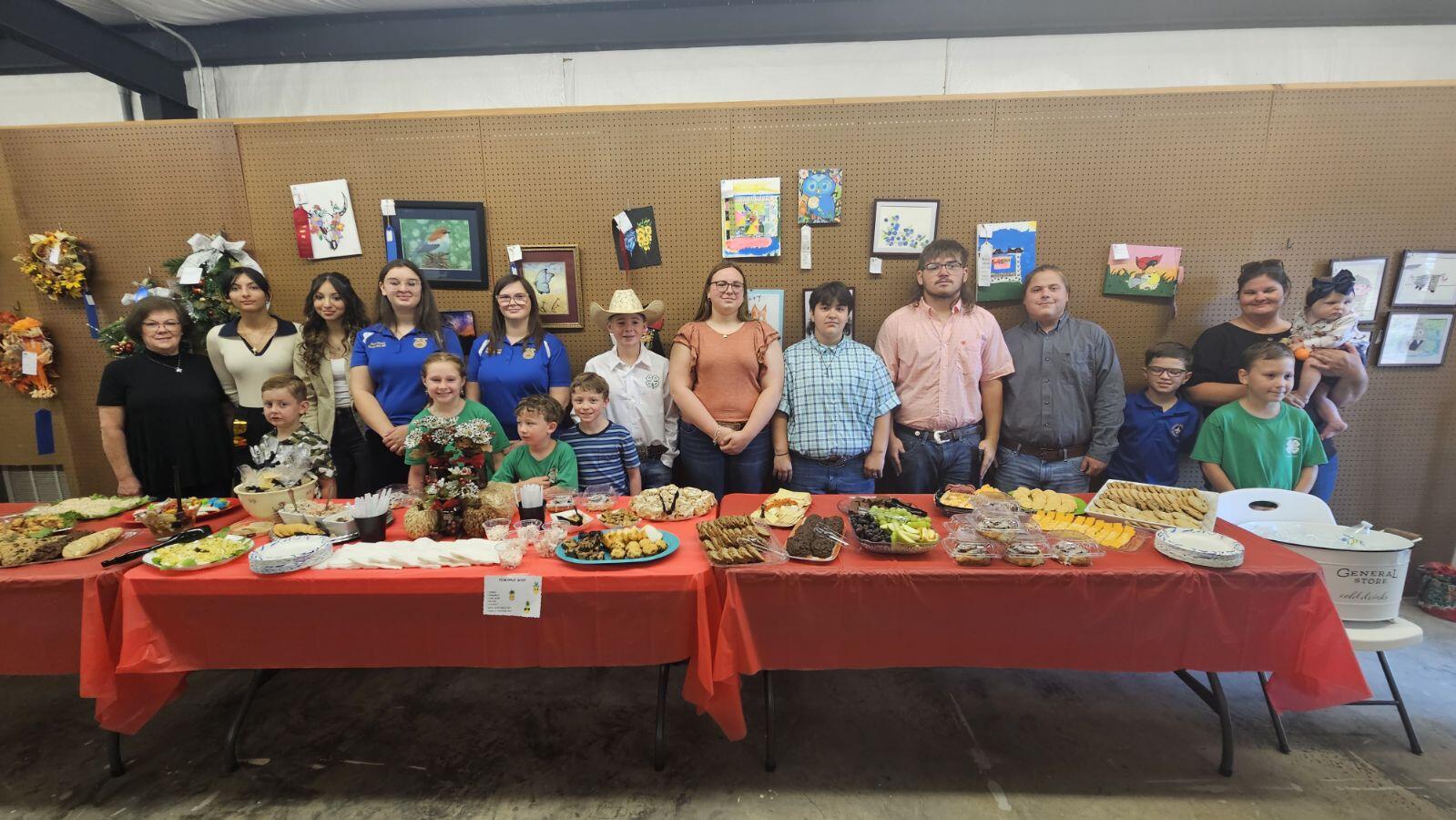 Chamber Coffee for Hempstead County Fair at Art Barn