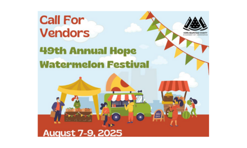 Vendor Applications Now Open for the 49th Annual Hope Watermelon Festival!