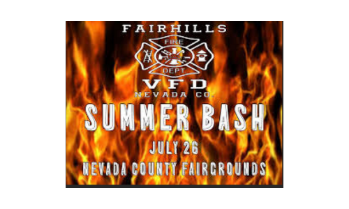 Fairhills Volunteer Fire Department Summer Bash July 26, 2025