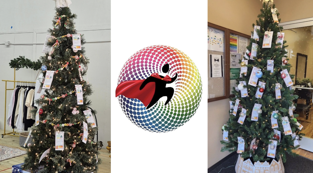 ROC Angels Tree Christmas Drive underway; Tree located in ROC Admin Building lobby & Revival Rack downtown
