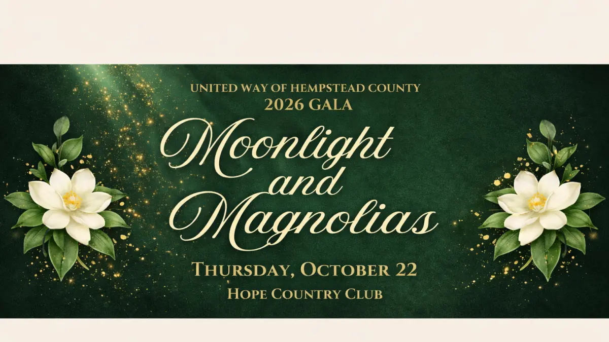An Evening of Elegance Awaits: “Moonlight & Magnolias” United Way of Hempstead County 2026 Golf & Gala 