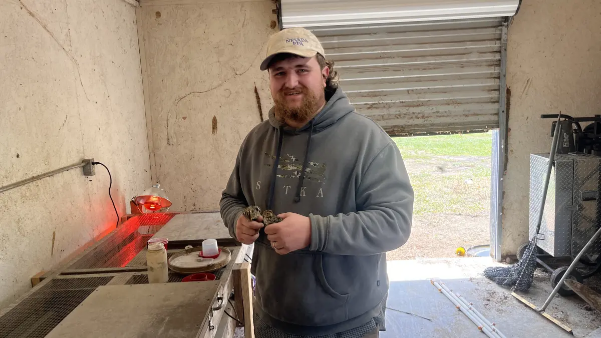 Nevada County Teacher of the Year tells secret of how he built an Ag program so quickly