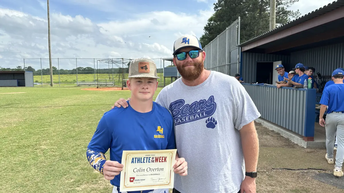 Colin Overton of the Spring Hill Baseball Team Named Player of the Week 