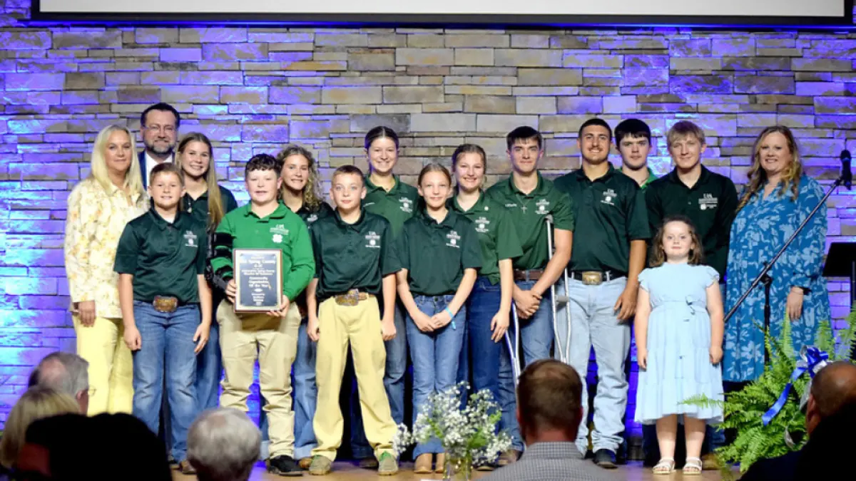 Hot Spring County 4-H receives inaugural Community Organization of the Year award