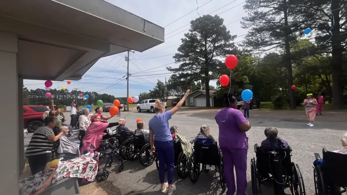 The Springs at Hillcrest hosts coffee to start Nursing Home Week