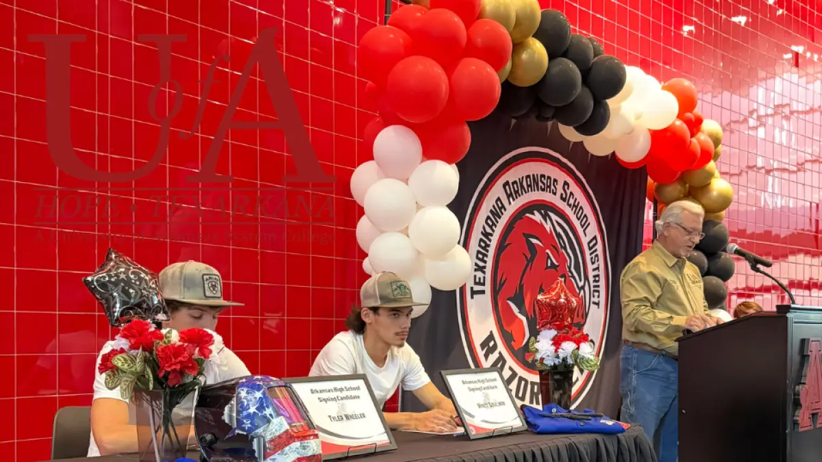 UA Hope-Texarkana Secondary Career Center Students Sign with Ledwell for Summer Internships