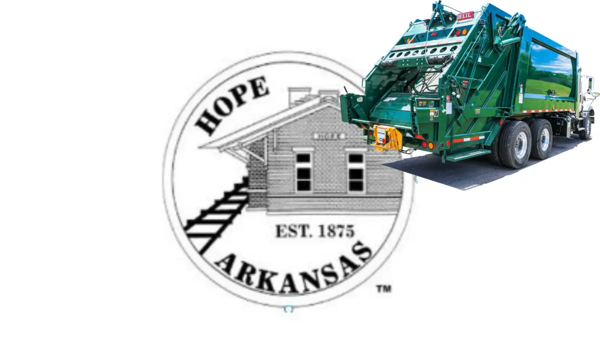City of Hope Trash collection schedule for Memorial Day 2026