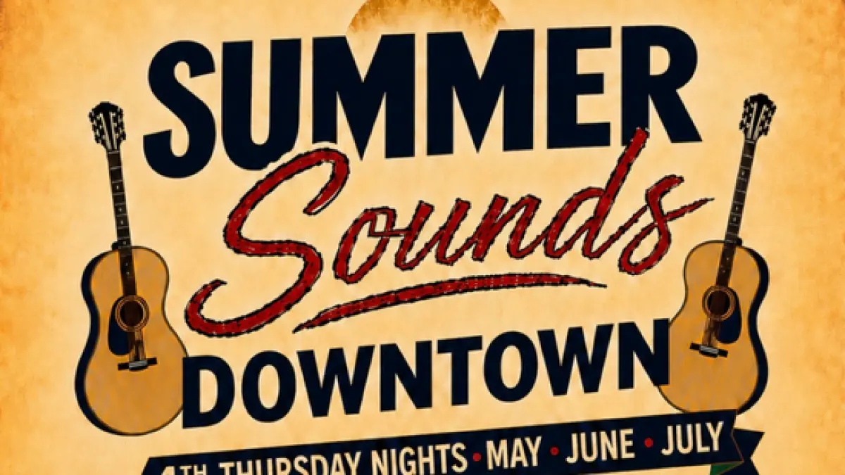 Hope Downtown Network & Klipsch Museum Announce 2026 Summer Sounds Downtown Concert Series