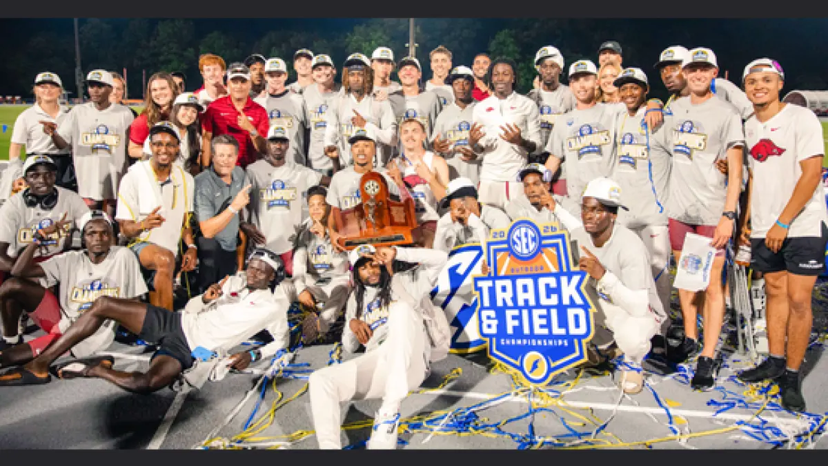 No. 1 Razorbacks claim 25th SEC Outdoor Championship