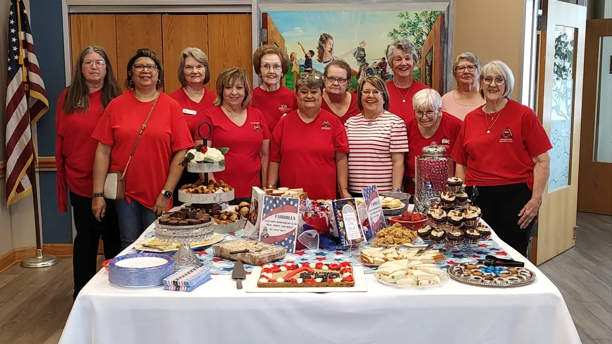   Fair Hills Extension Homemakers Welcome Guests with Food and Fellowship