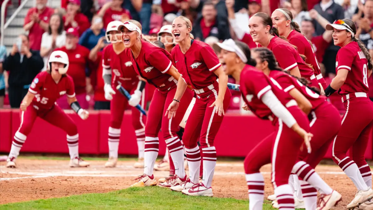 No. 5 Arkansas Set To Make WCWS Debut Against No. 4 Nebraska At 8:30 P.M. On Thursday