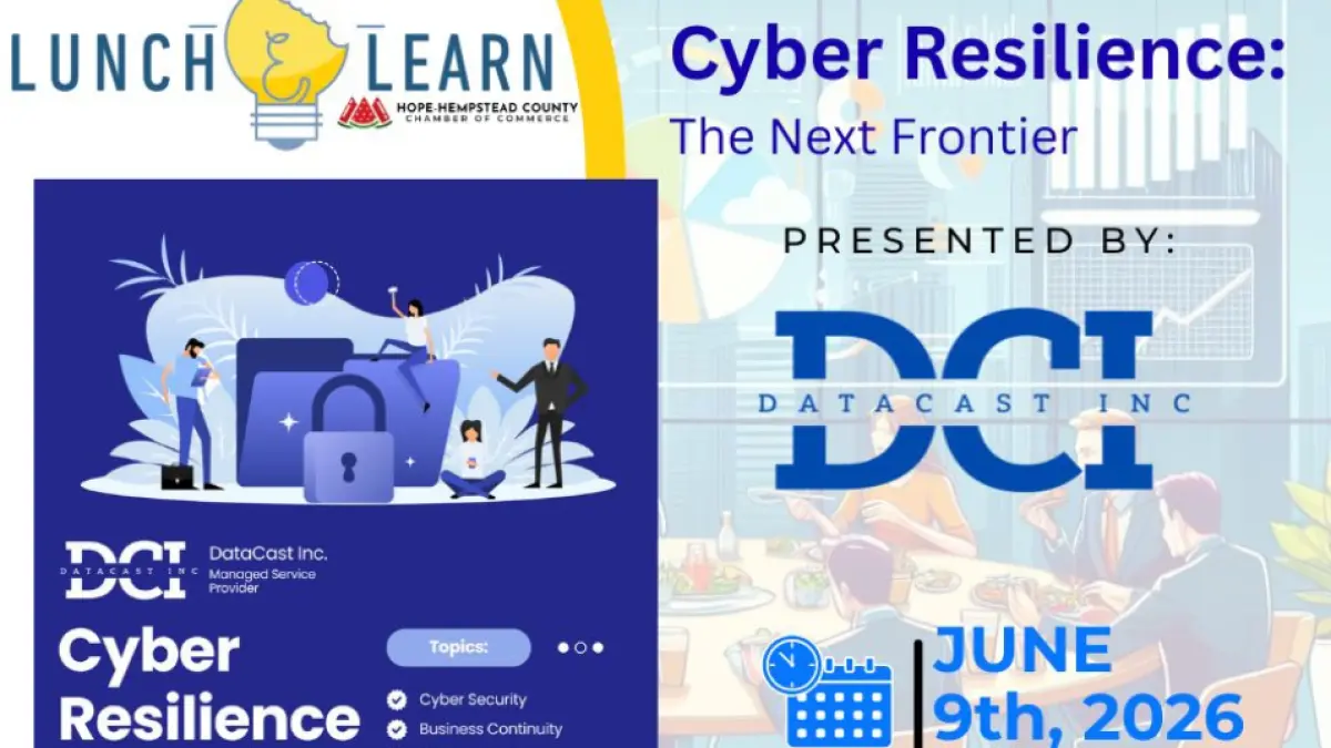 Protect Your Business: Cyber Resilience Lunch & Learn on June 9