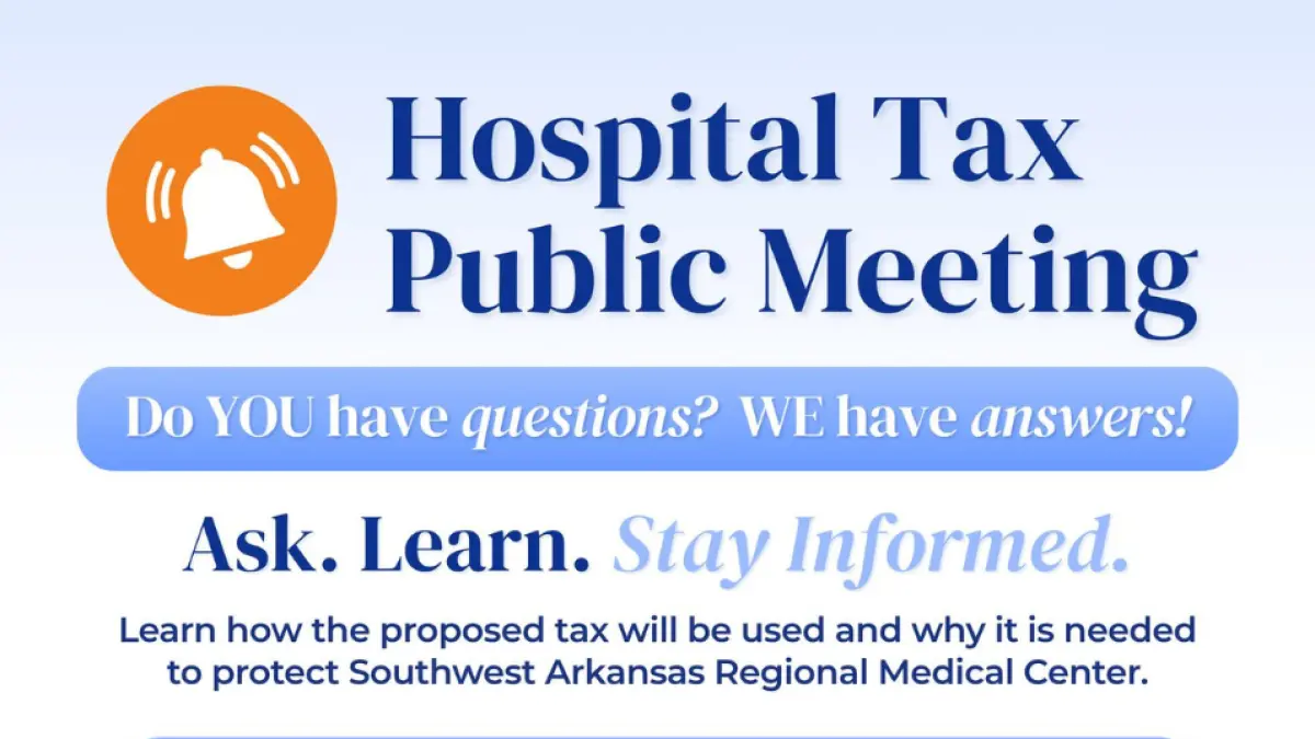 Hempstead County Healthcare Sales Tax Meeting June 4th