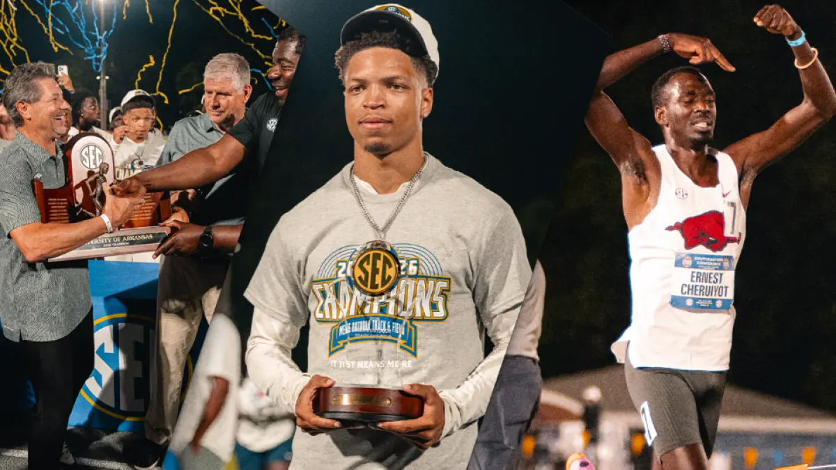 Case, Watkins, and Cheruiyot garner three SEC Outdoor honors