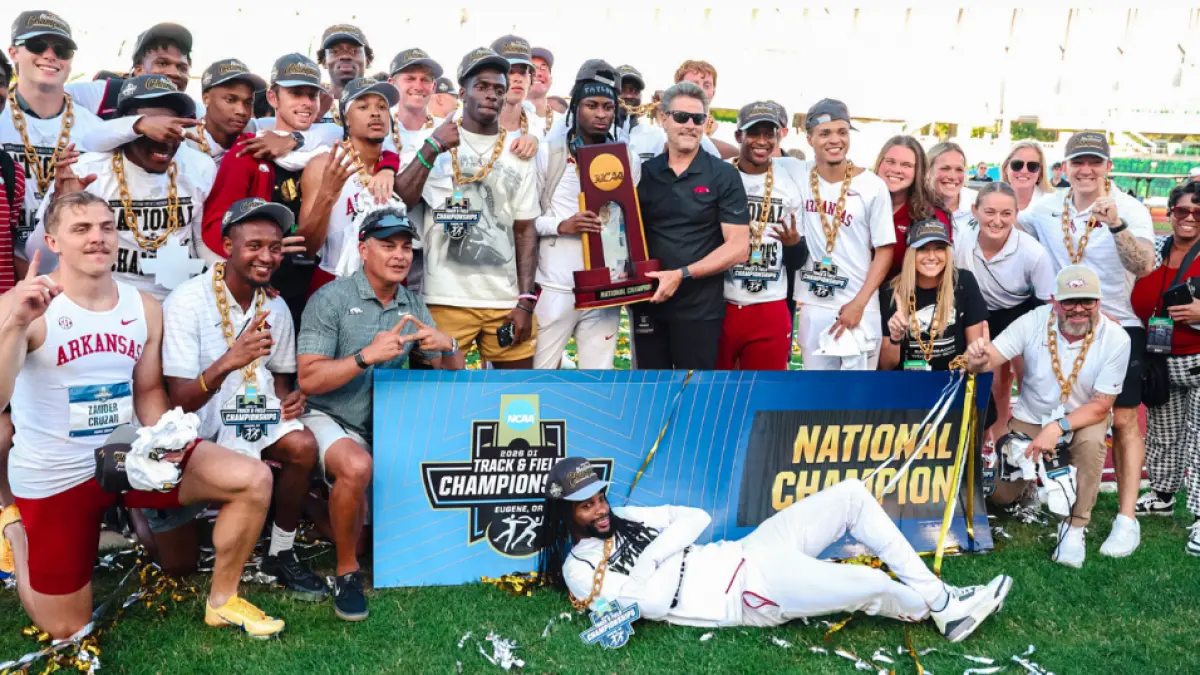 No. 1 Razorbacks sweep four championship titles in 2026