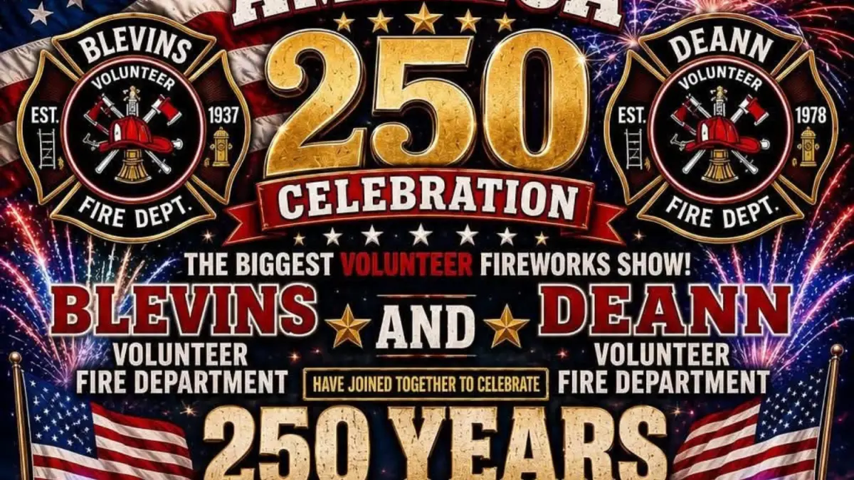 America 250 Volunteer Fireworks Show