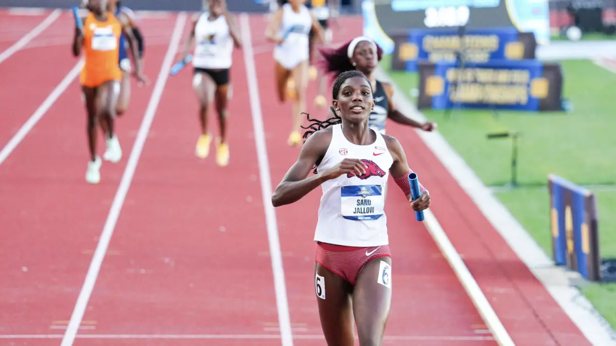 Sanu Jallow-Lockhart shares National Track Athlete of the Year honor