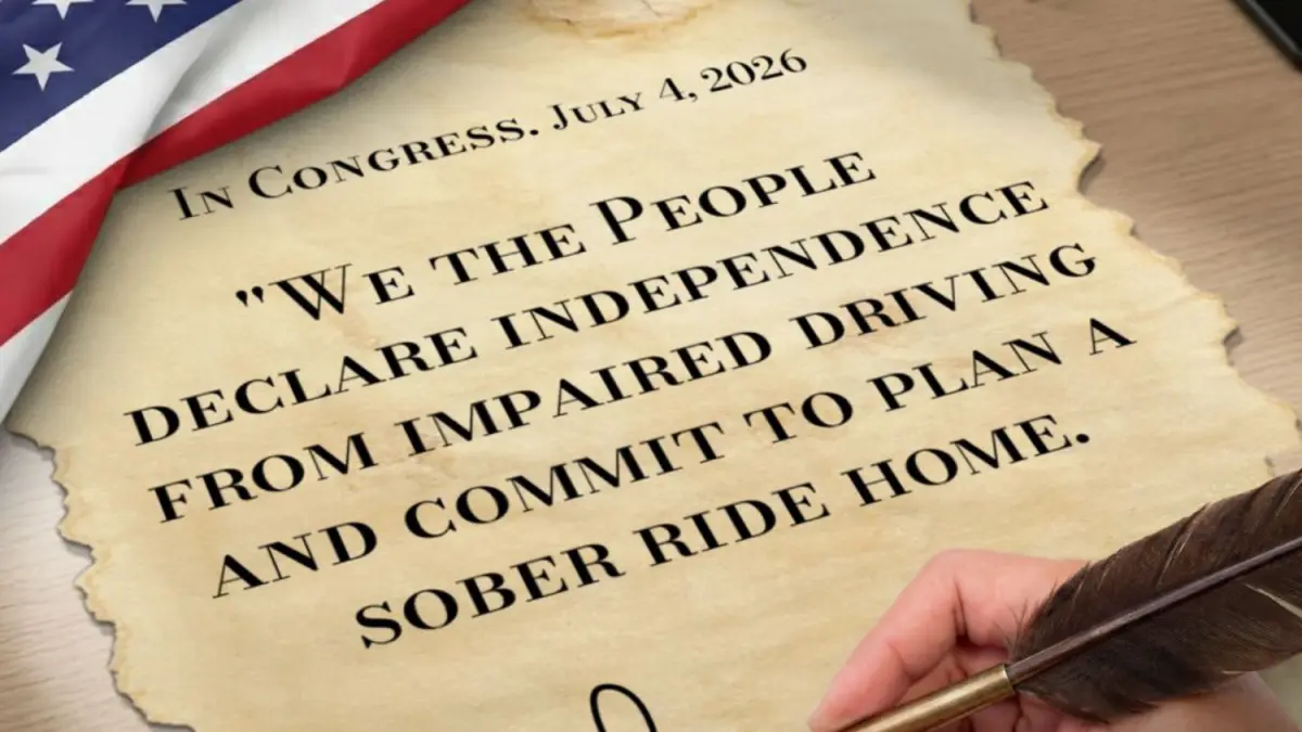 NHTSA Reminds Drivers to Plan for a Sober Ride this Fourth of July