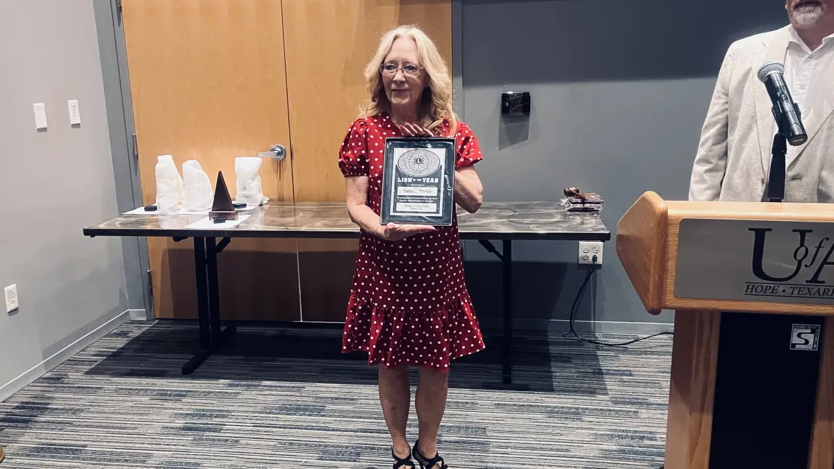 Hope Lions make Debbie Marsh Lion of the Year for 2026
