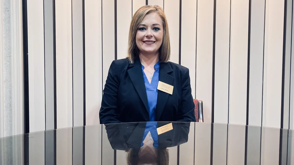 Reed, new general manager of Brazzel Funeral Homes, describes changes to staff, services