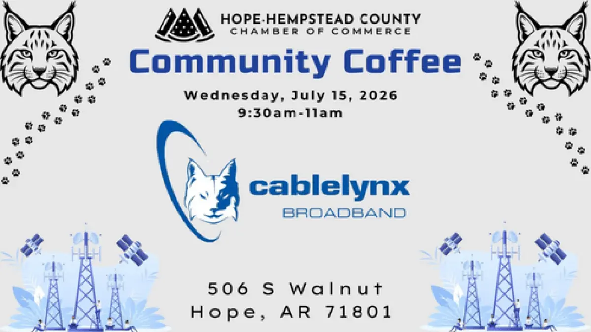 Today's Coffee Reminder: Cablelynx Broadband 506 S Walnut