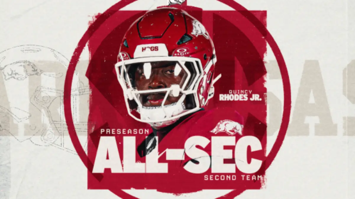 Rhodes Jr. Named Second-Team Preseason All-SEC 
