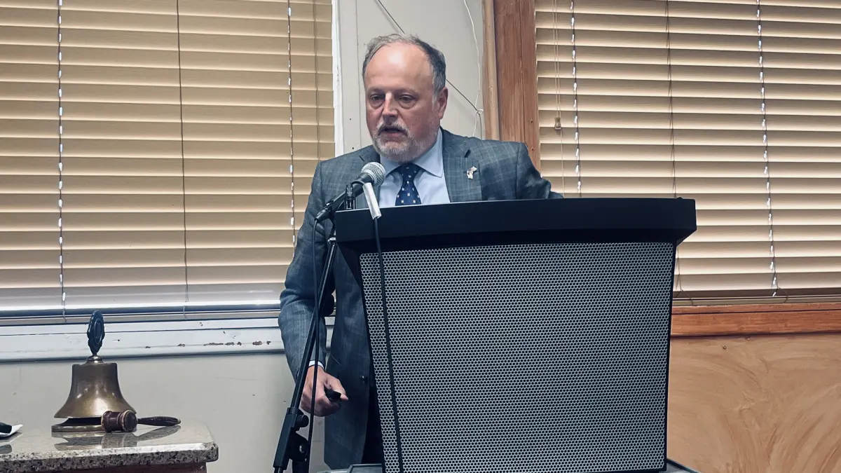 NLR Developer, Hope native presents at Lions Club; Sgt Oller speaks on drug task force