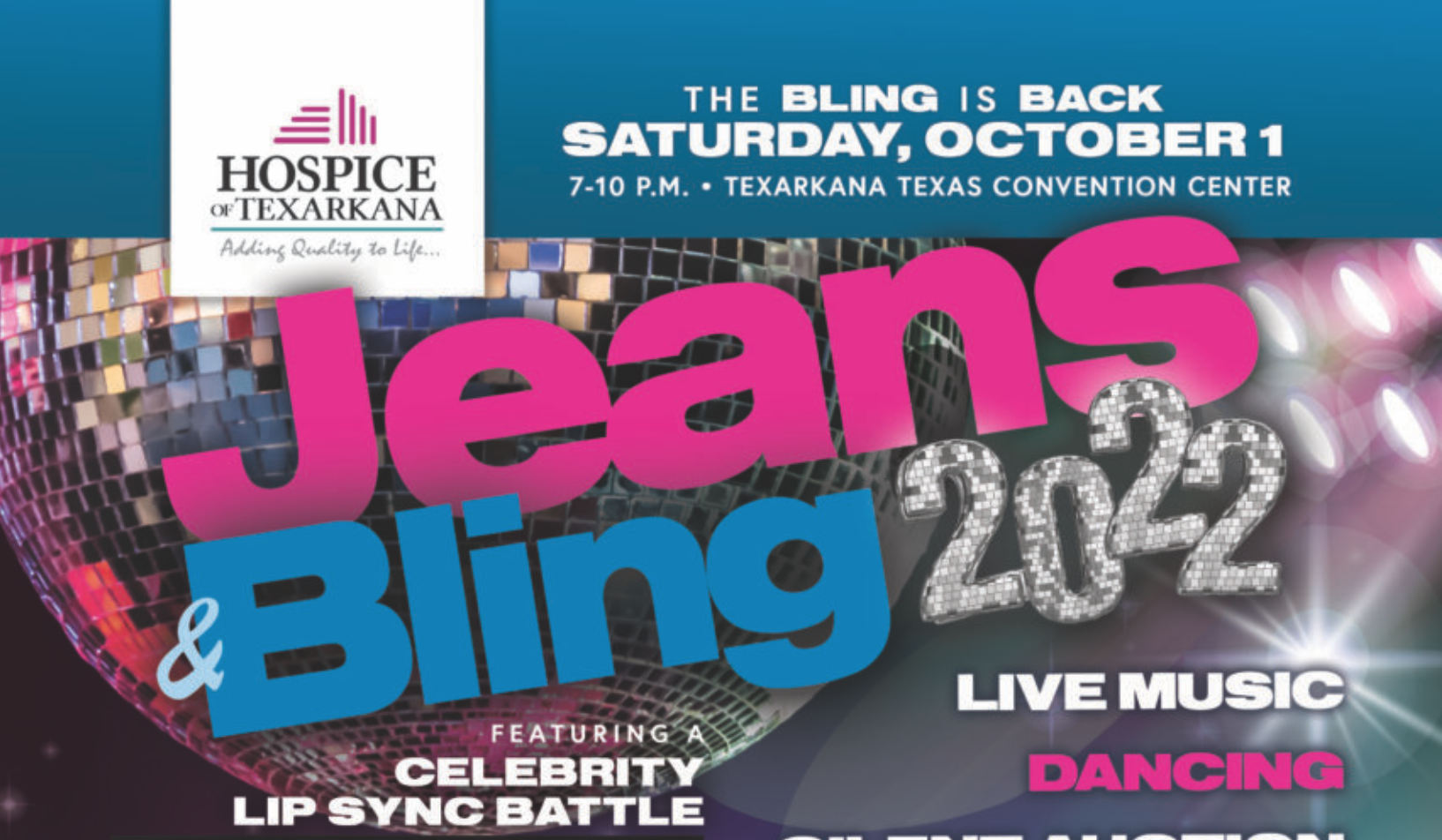 Jeans & Bling event returns in support of the Hospice of Texarkana Care Center