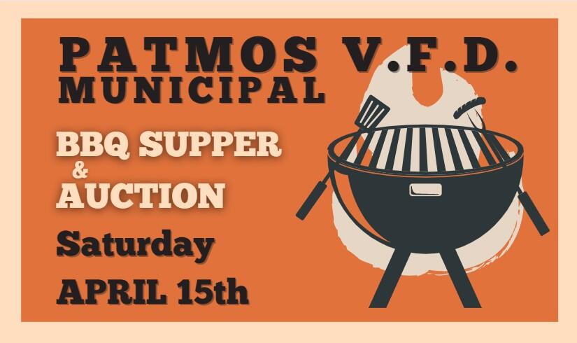 Patmos Municipal VFD BBQ Supper Fundraiser April 15