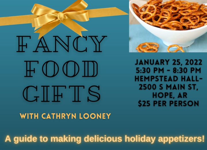 Fancy Food Gifts Course to be Held at UA Hope