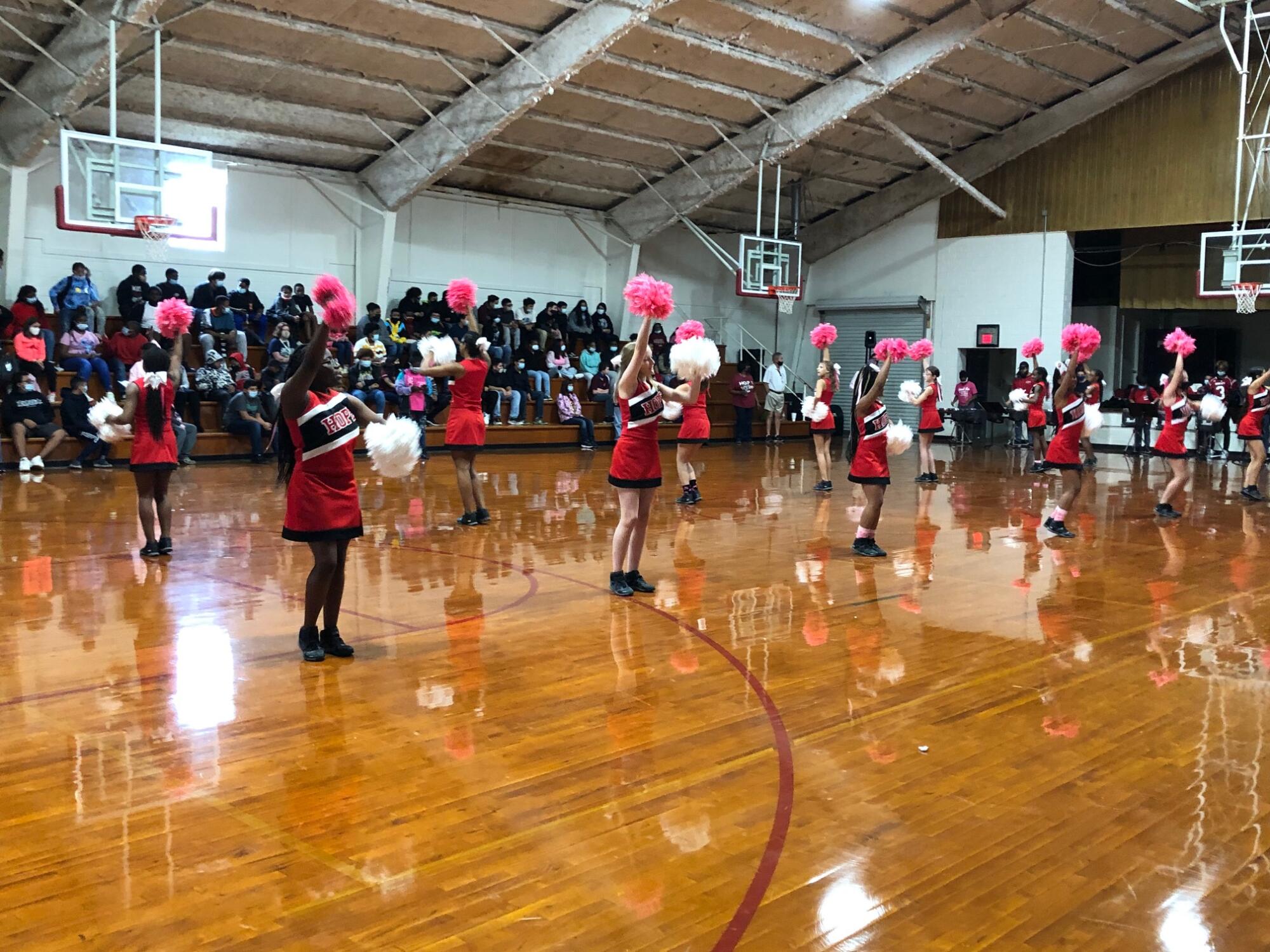 CPS pep rally, YMS pep rally, Drawing winners