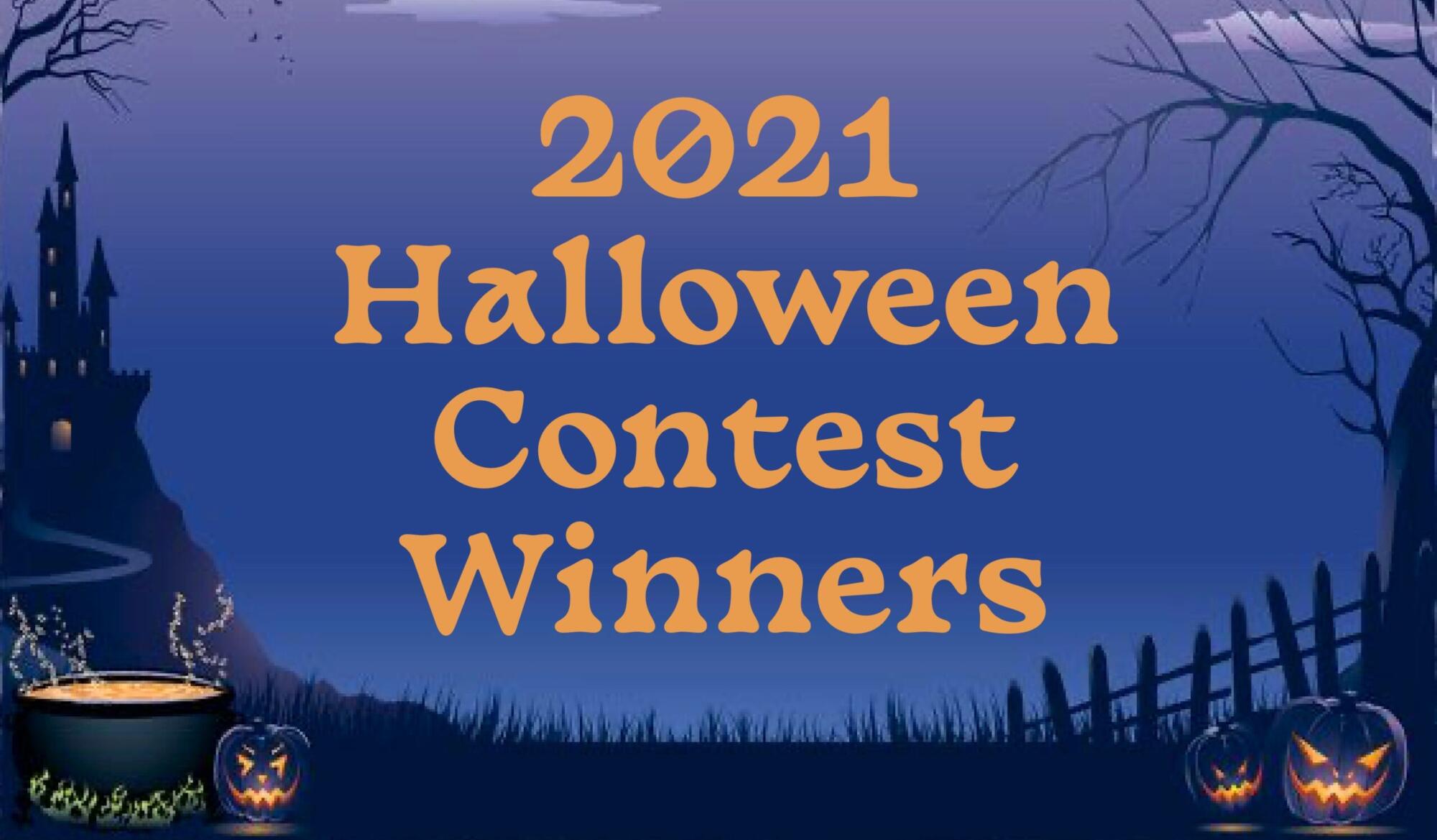 2021 Costume Contest WINNERS!
