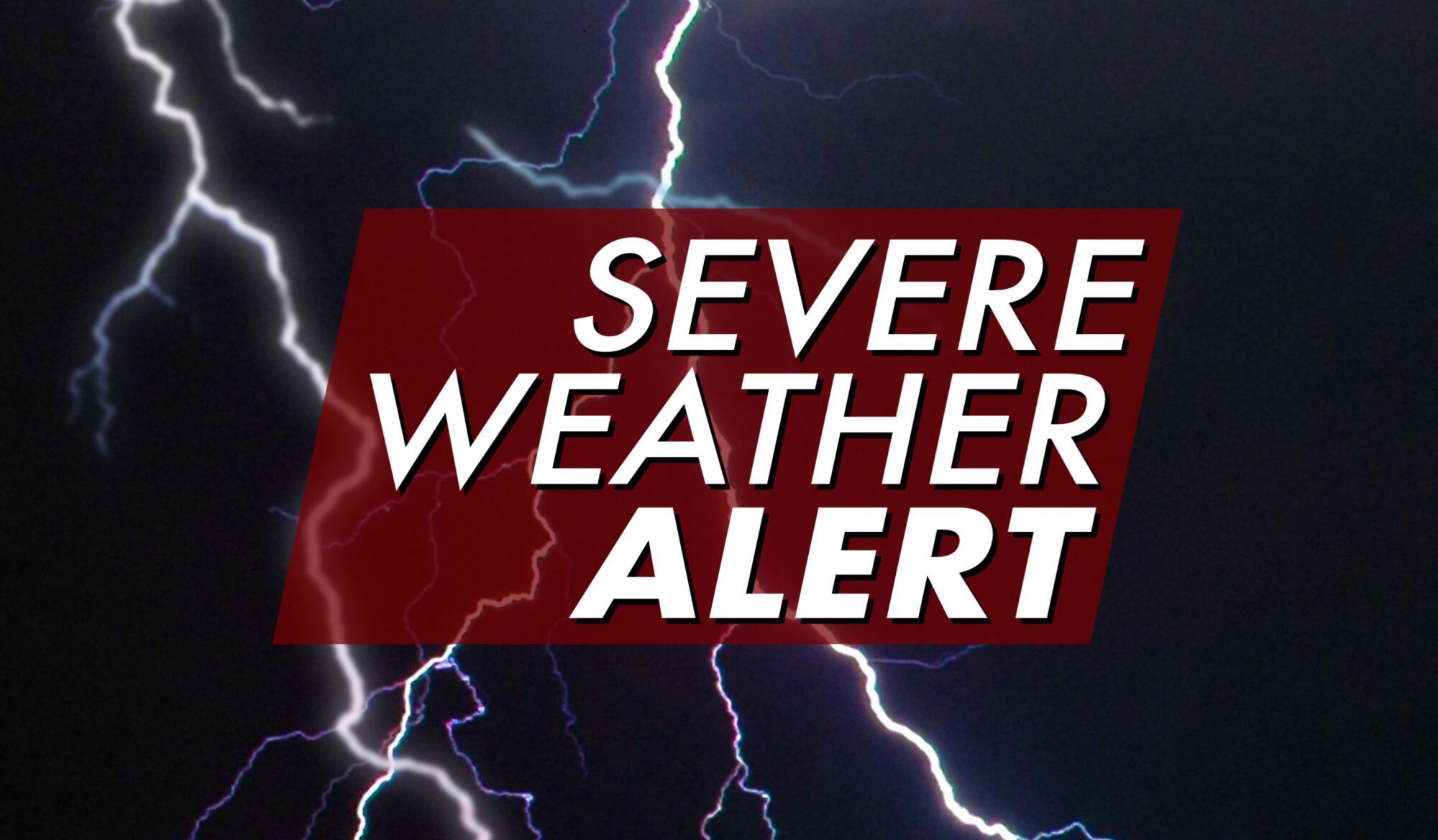 Severe Thunderstorm WARNING for Hempstead and Nevada County