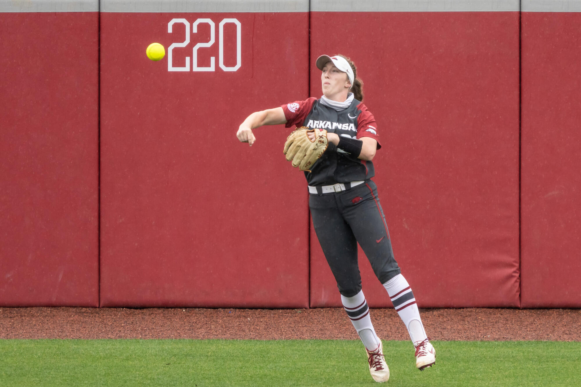Razorback Softball Wins Opener