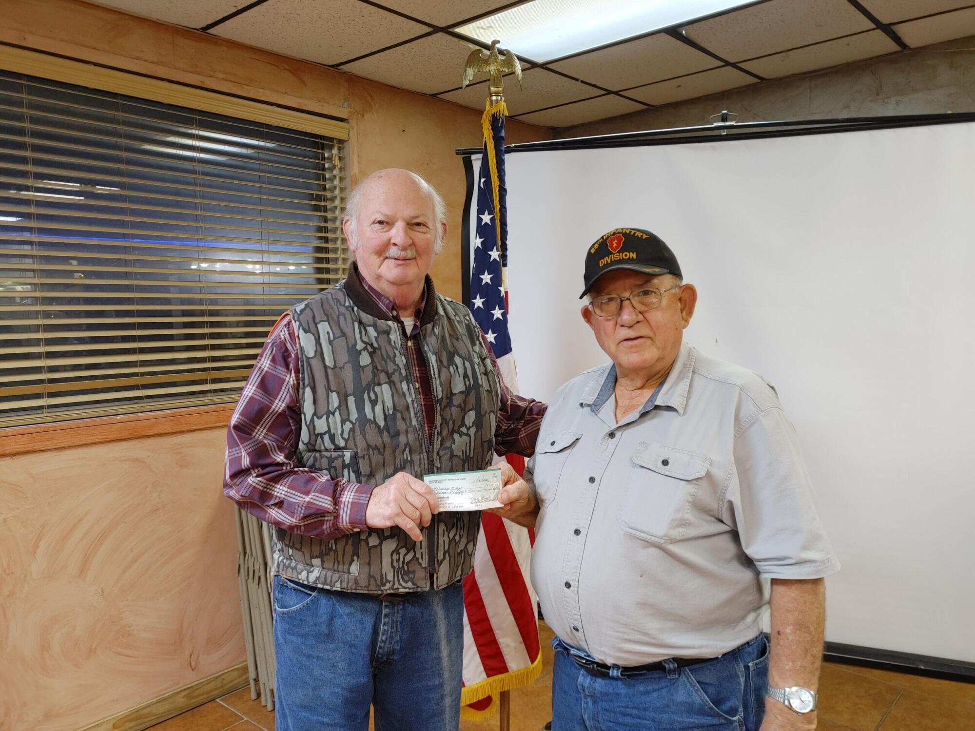 Hempstead County Republican Committee donates to Boy Scouts & Hope Lions Club