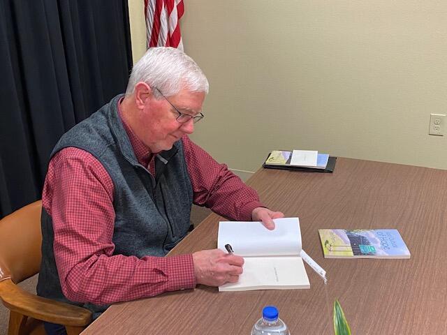 Author Stan Parris Signs New Book at Chamber of Commerce