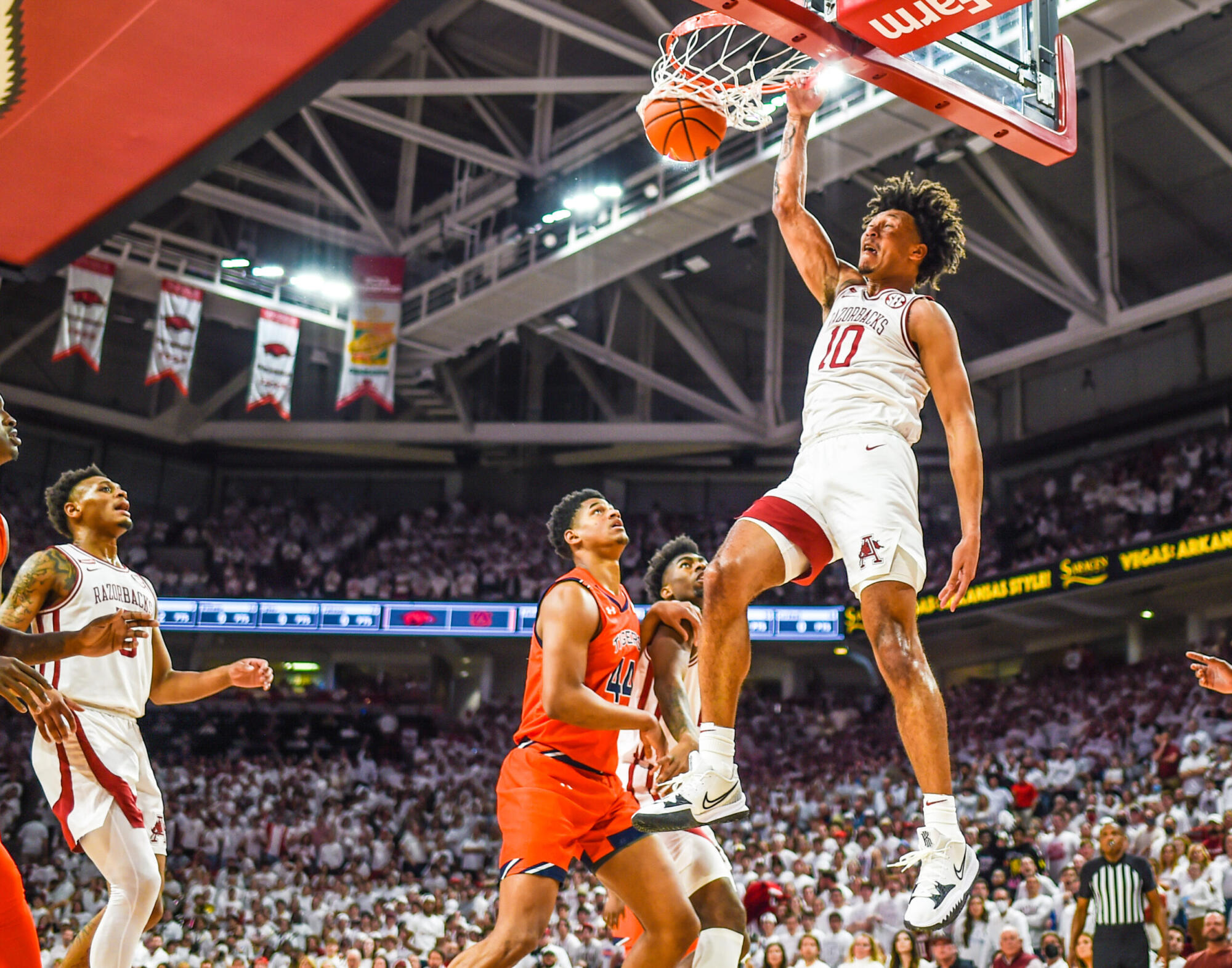 Hogs Beat Auburn