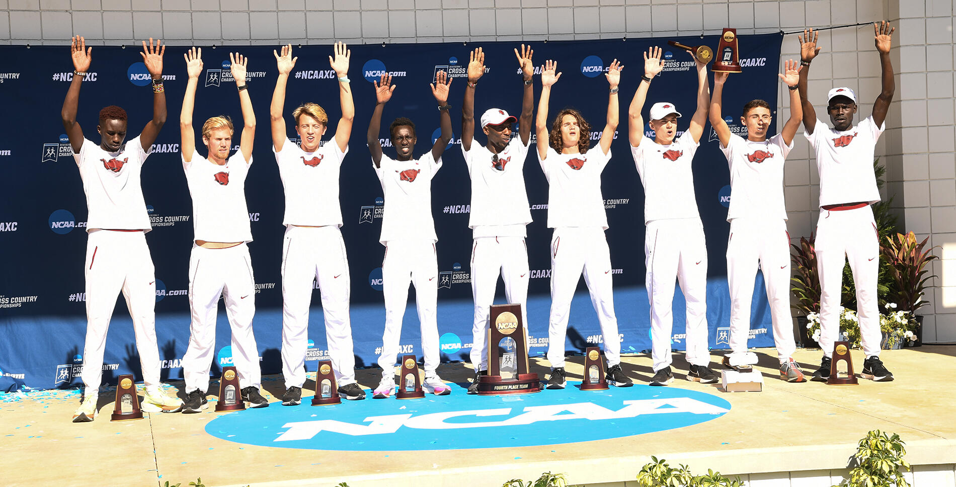 MXC | Razorbacks repeat fourth place in NCAA Championships with 3 All-America honors
