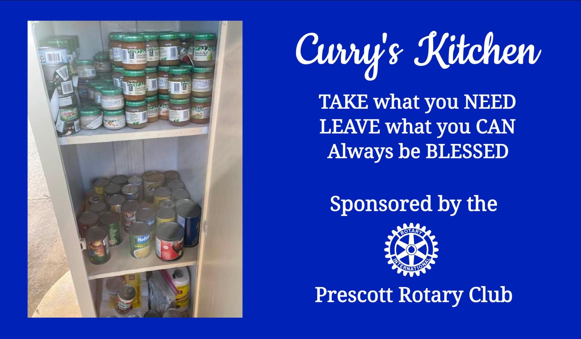 Curry's Kitchen in Prescott: Food pantry for the community