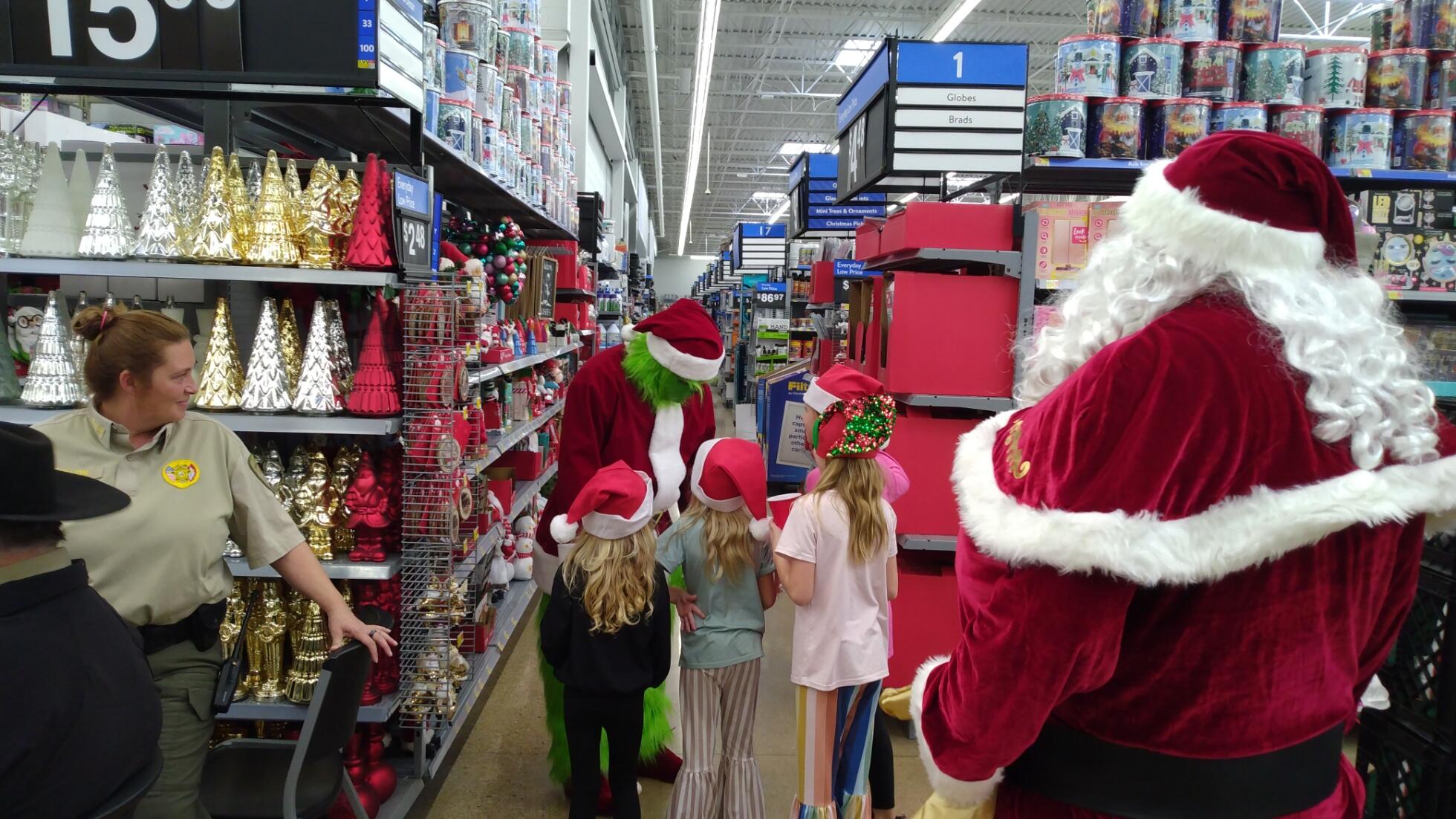 Shop with a Cop and Operation Christmas take place Saturday at Hope Walmart and Bingen Fire Department