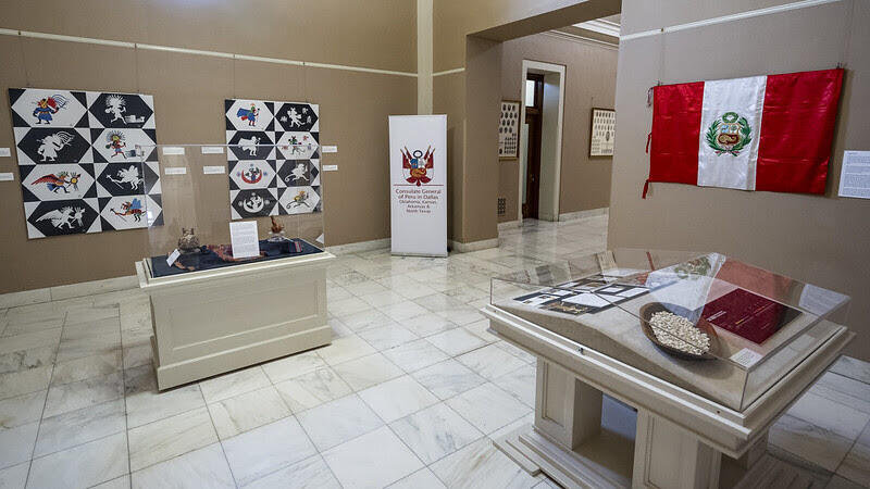 Capitol Art Display Sponsored by Consulate of Peru