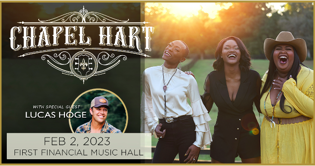 MAD ANNOUNCES FIRST CONCERT OF 2023 WITH AMERICA’S GOT TALENT FINALISTS CHAPEL HART