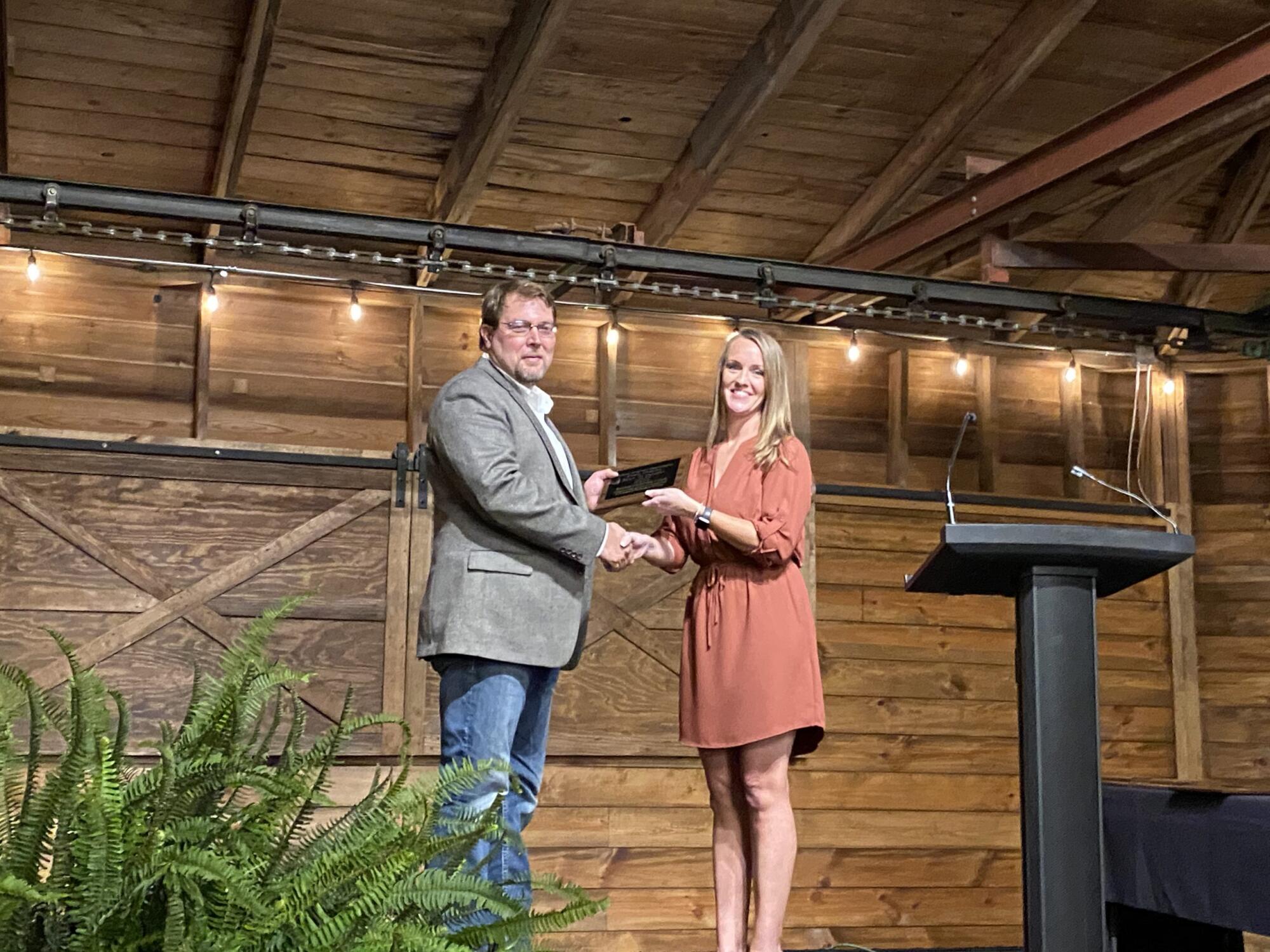Bank of Delight Presented Nevada County Business Leadership Award