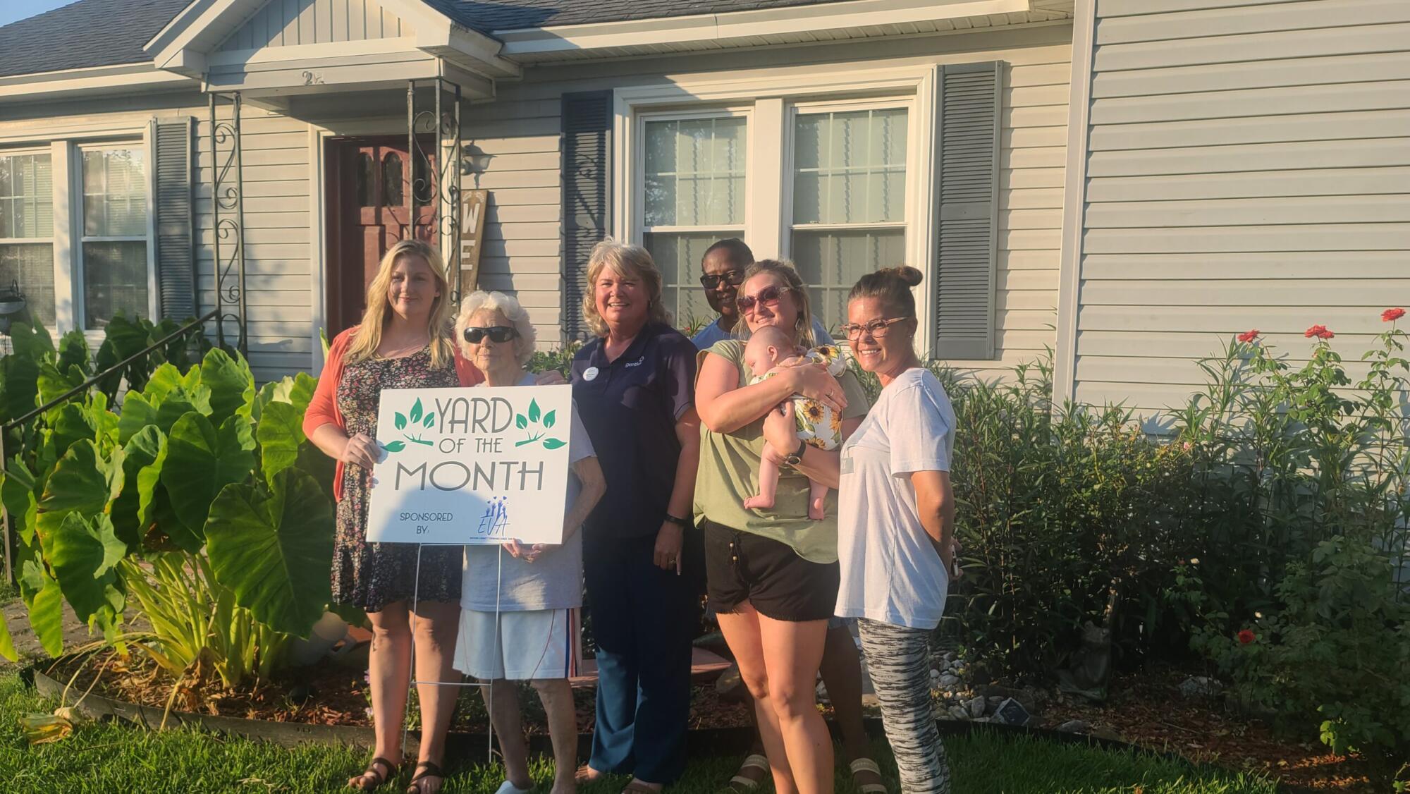 Fosters receive Emmet Yard of the Month