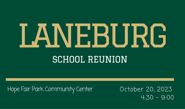 LANEBURG SCHOOL REUNION